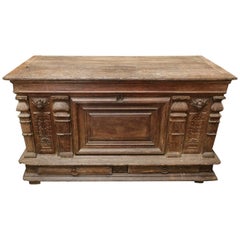 Baule buffet italiano del XVI secolo