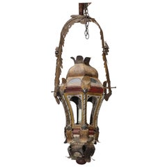18th Century Italian Processional Lanterns With Original Paint