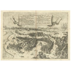 Le combat à Rijmenam gravé : un point de convergence dans les huit années de guerre, 1632
