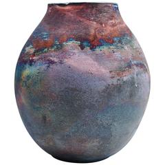 Iridescent Ceramic Vase