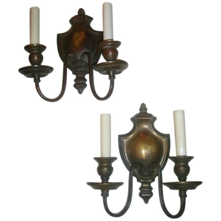 Caldwell Bronze Sconces For Sale