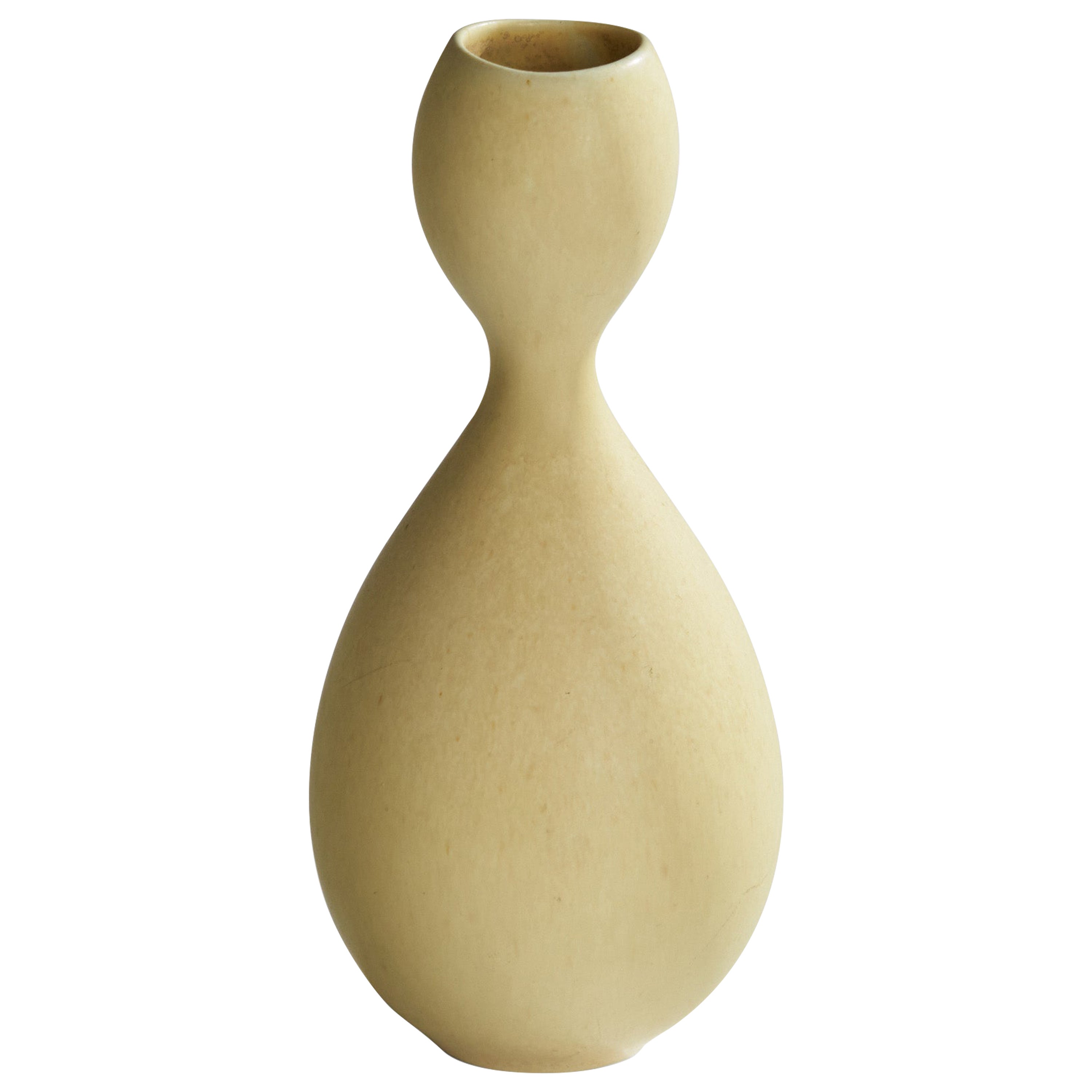 Stig Lindberg, "Vitrin" Vase, Stoneware, Sweden, 1956
