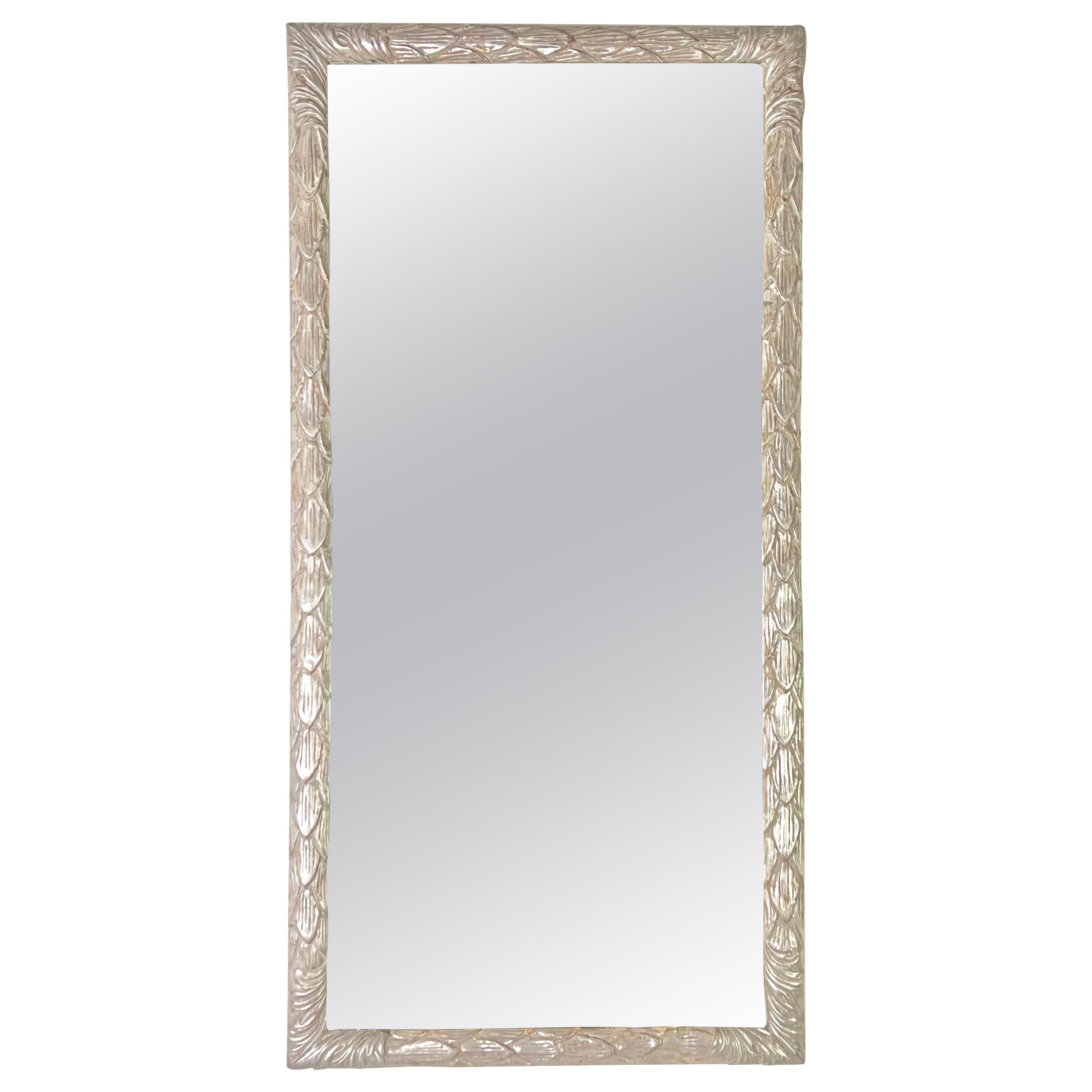 20th Century Italian Silvered Mirror For Sale