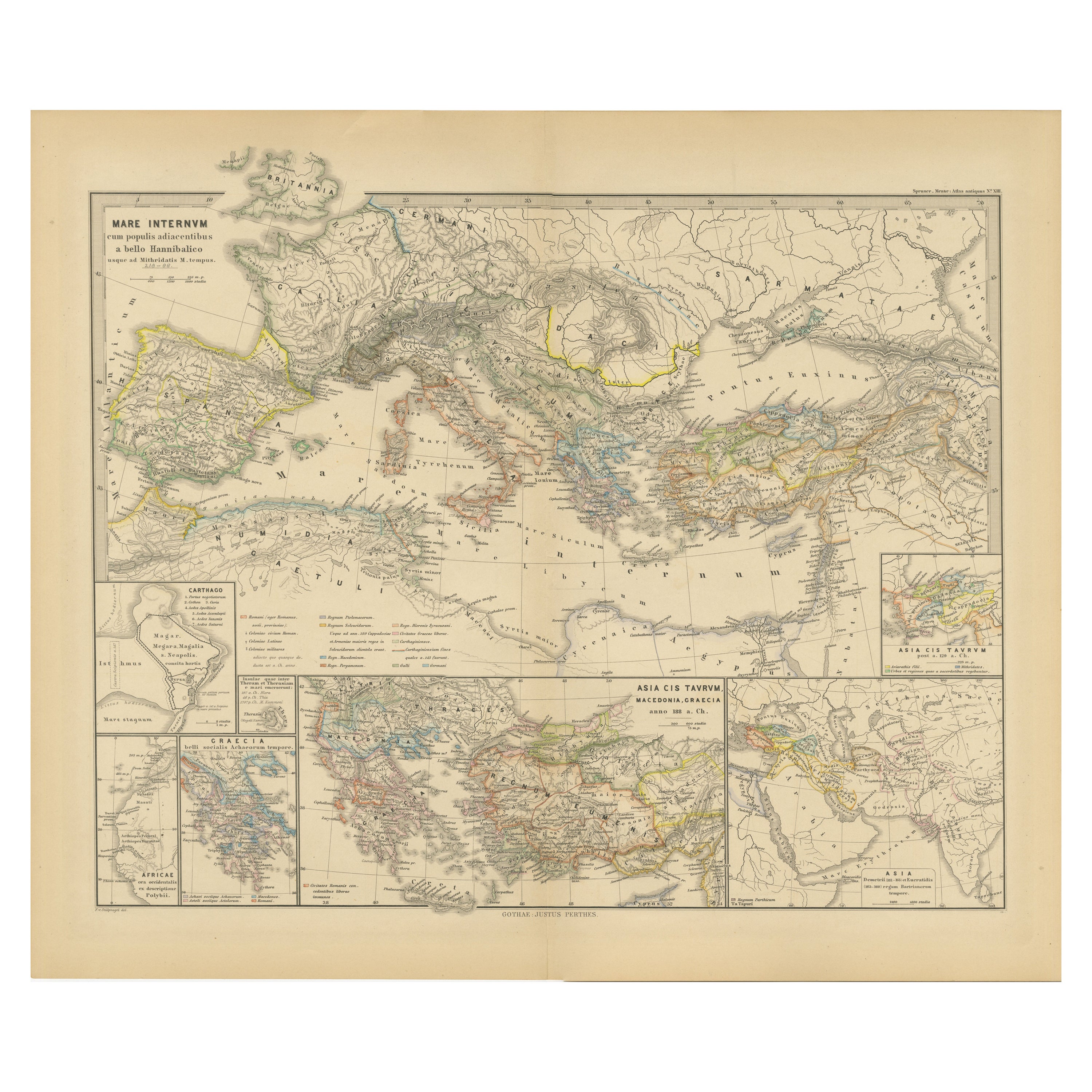 Encounters méditerranéens : des guerres puniques à la guerre de Hannibal,  1880