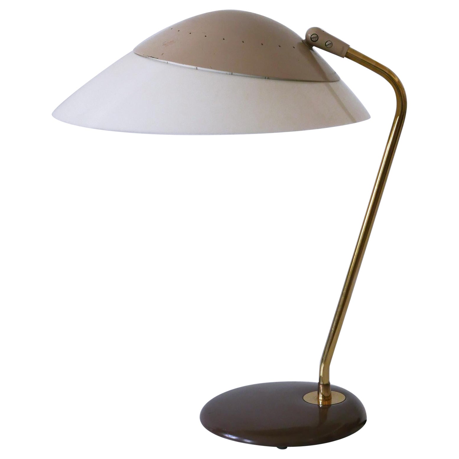 Elegant Table Lamp or Desk Light by Gerald Thurston for Lightolier USA 1950s For Sale
