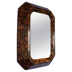 Miroir Time Further en placage de Wood Branch par Andrea Vargas Dieppa
