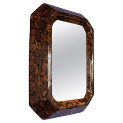 Time Further Mirror in Wood Branch Veneer by Andrea Vargas Dieppa