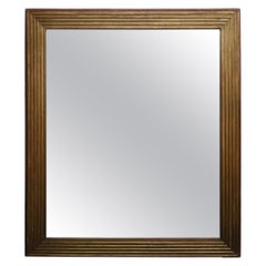 Miroir en bois doré de style Directoire français du 19ème siècle