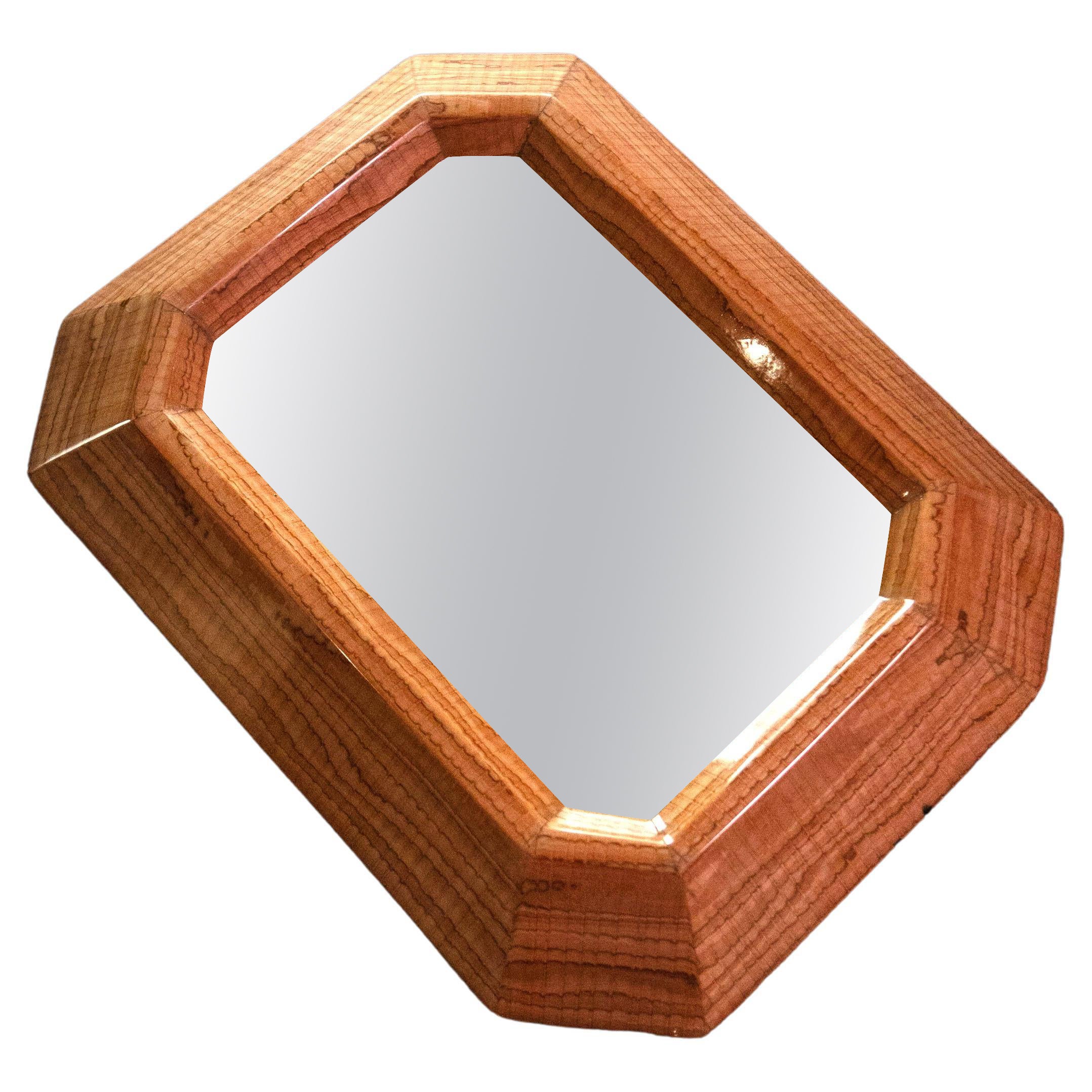 Time Further Mirror in Wood by Andrea Vargas Dieppa For Sale