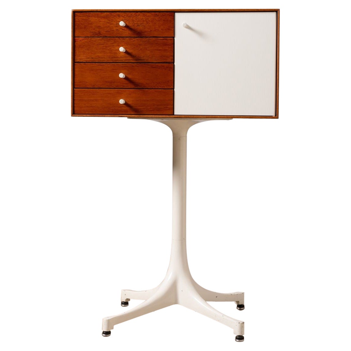 Frühe George Nelson-Schmuckkommode mit dünner Kante, Modell 5211 für Herman Miller im Angebot