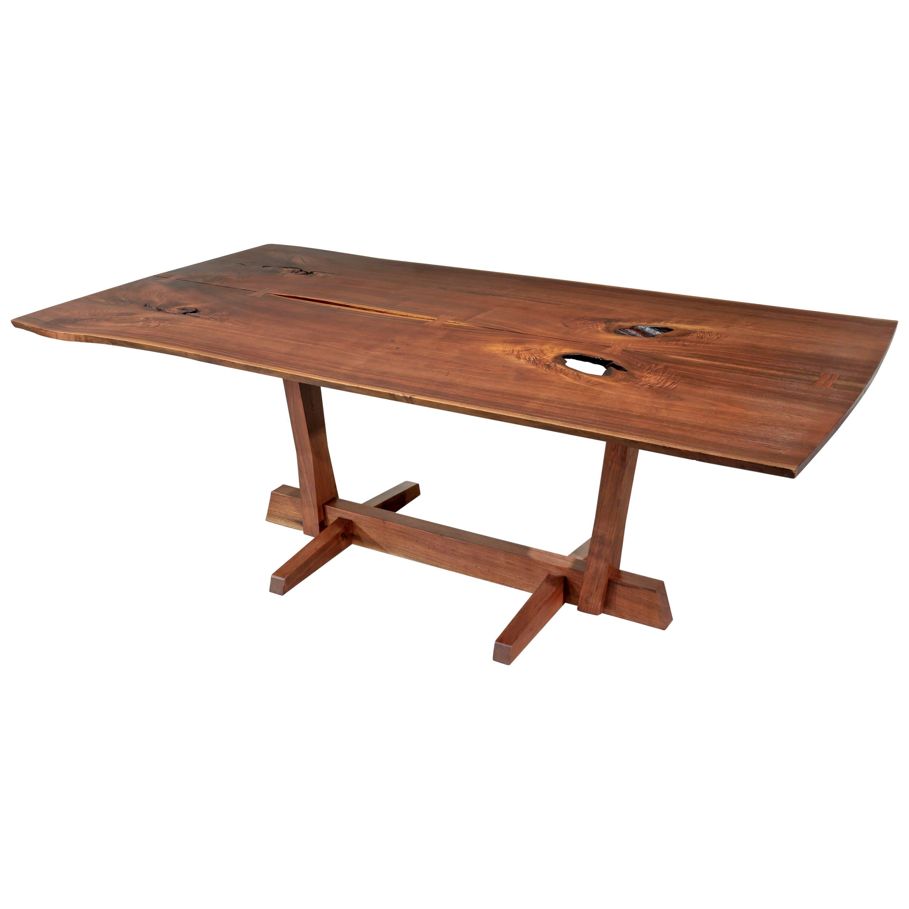 Conoid Dining Table by George Nakashima, 1975 For Sale