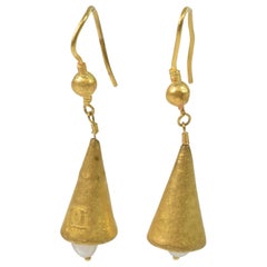 Gurhan 22k Gold Pierced Earrings