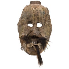 Antique Early 20th Century Shaman's Mask Yao People, China