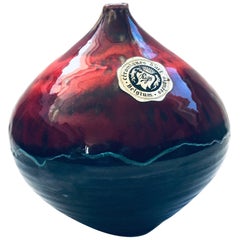 Céramiques d'Art Signées RIGO Vase aus der Jahrhundertmitte, Belgien 1960er Jahre