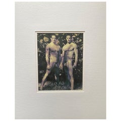 Bruce Weber Print of The Carlson Twins, 2000, Hand-Toned, Matted Male Nude #2