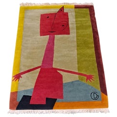 Wool Story Rug By Dale Gottlieb Made in Nepal Numbered 11/25