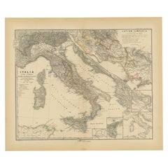 Römisches Italien und Provinzen: Eine kartographische Momentaufnahme, 1880