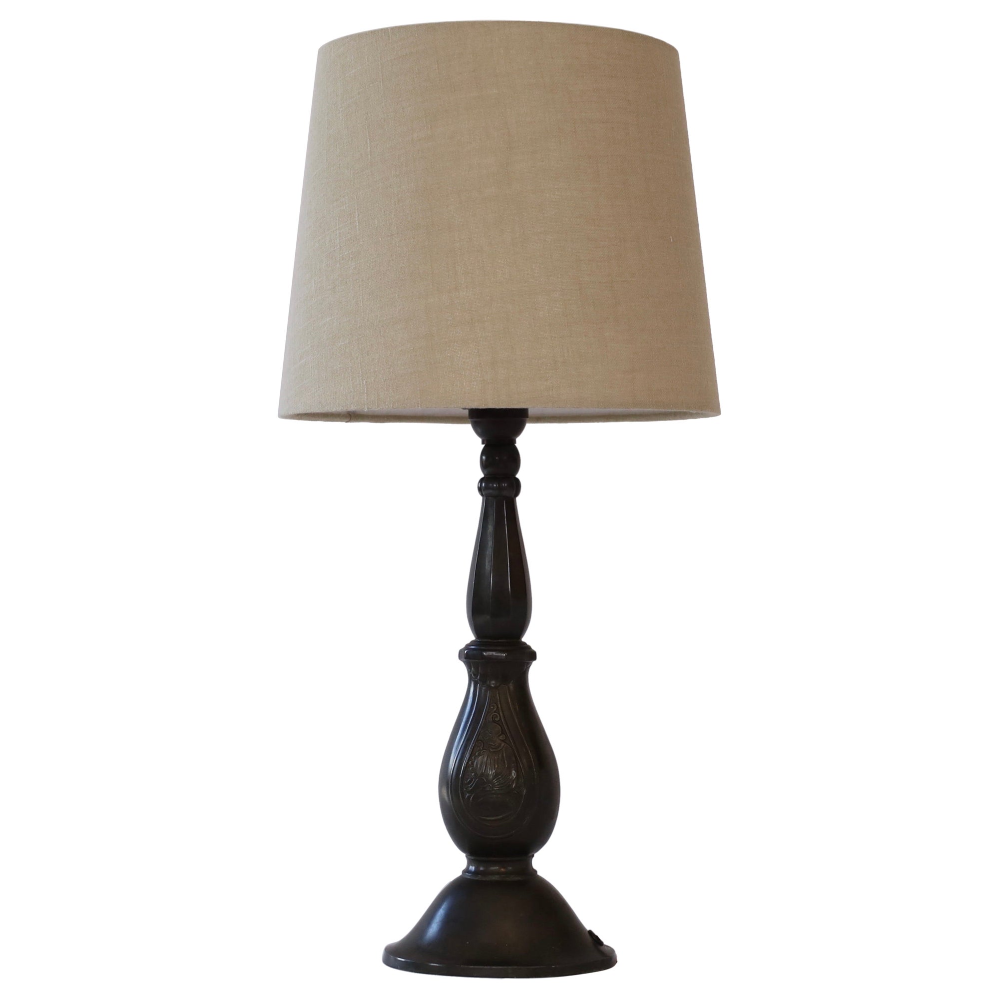 Just Andersen Table Lamp, 1920s, Denmark For Sale