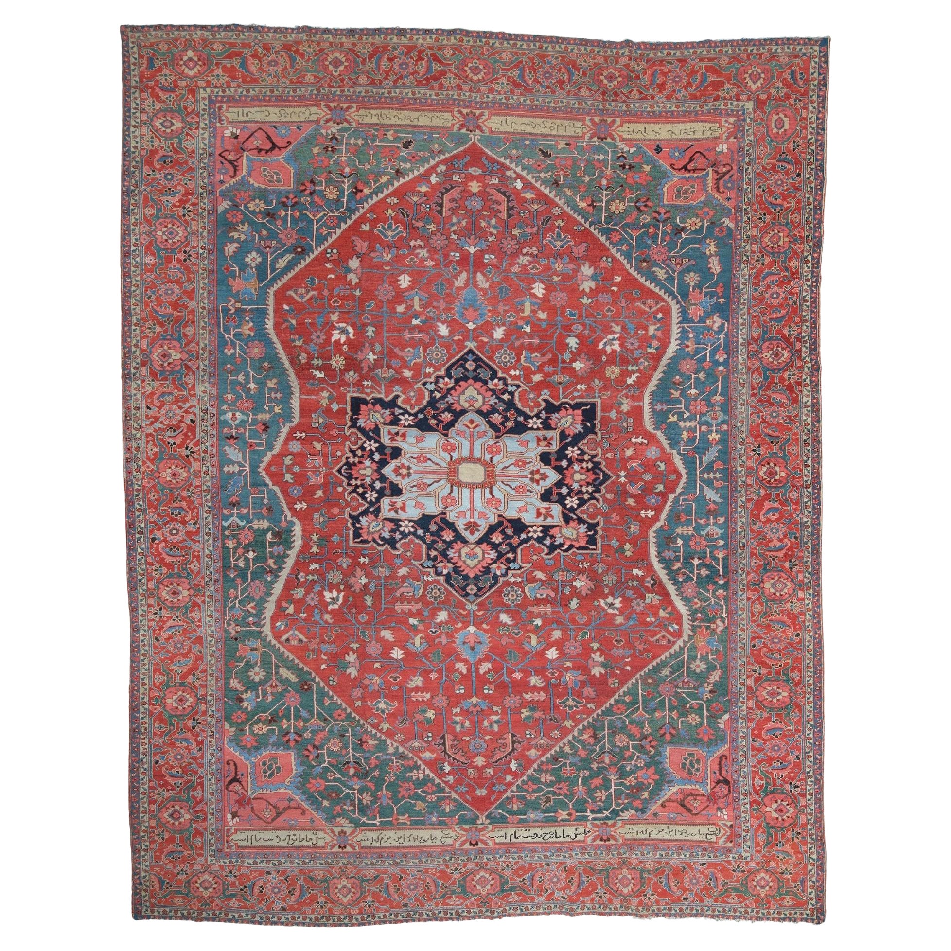 Antique Serapi Rug - 19th Century Serapi Rug, Antique Rug For Sale