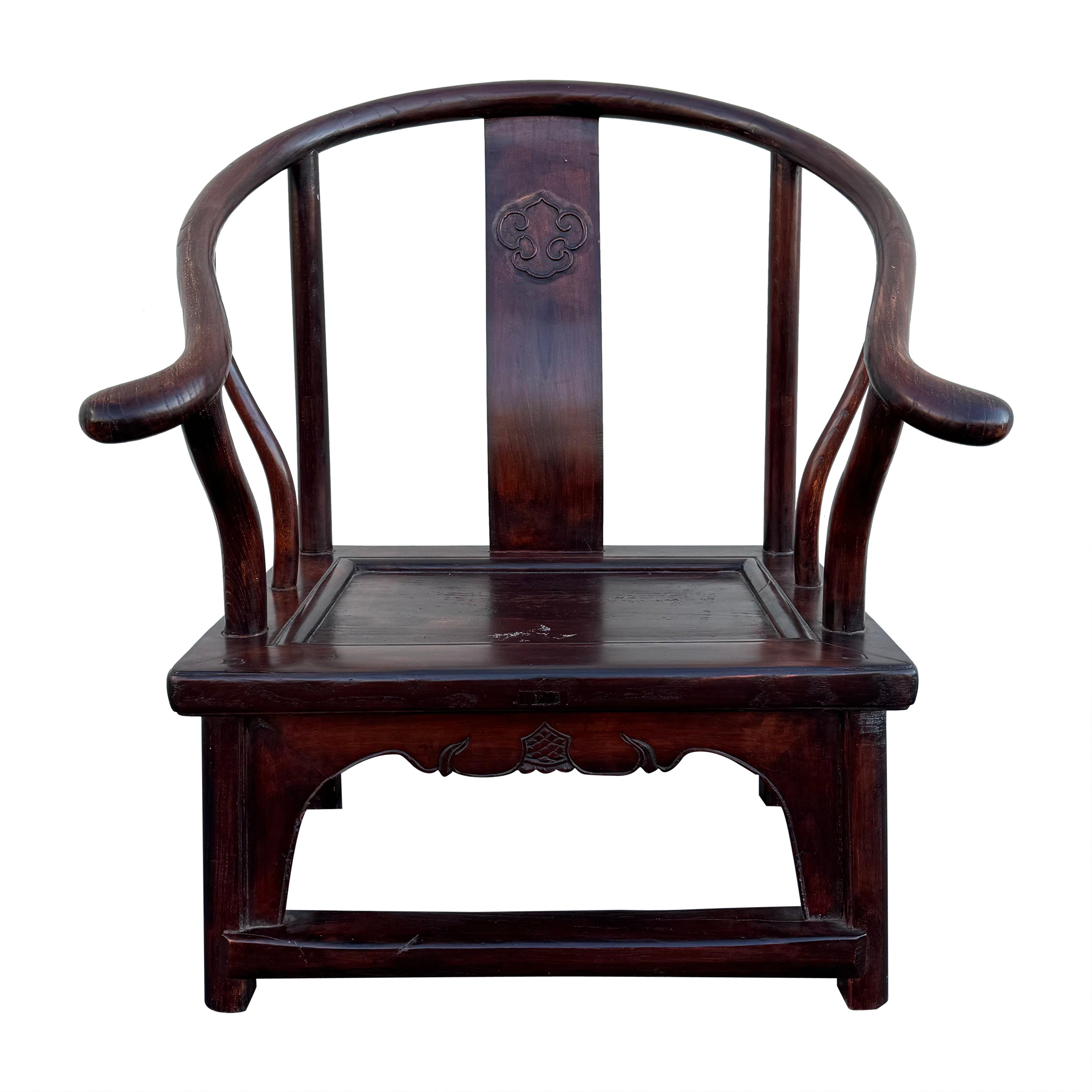 Antique Chinese Ming Dynasty Style Armchair  For Sale