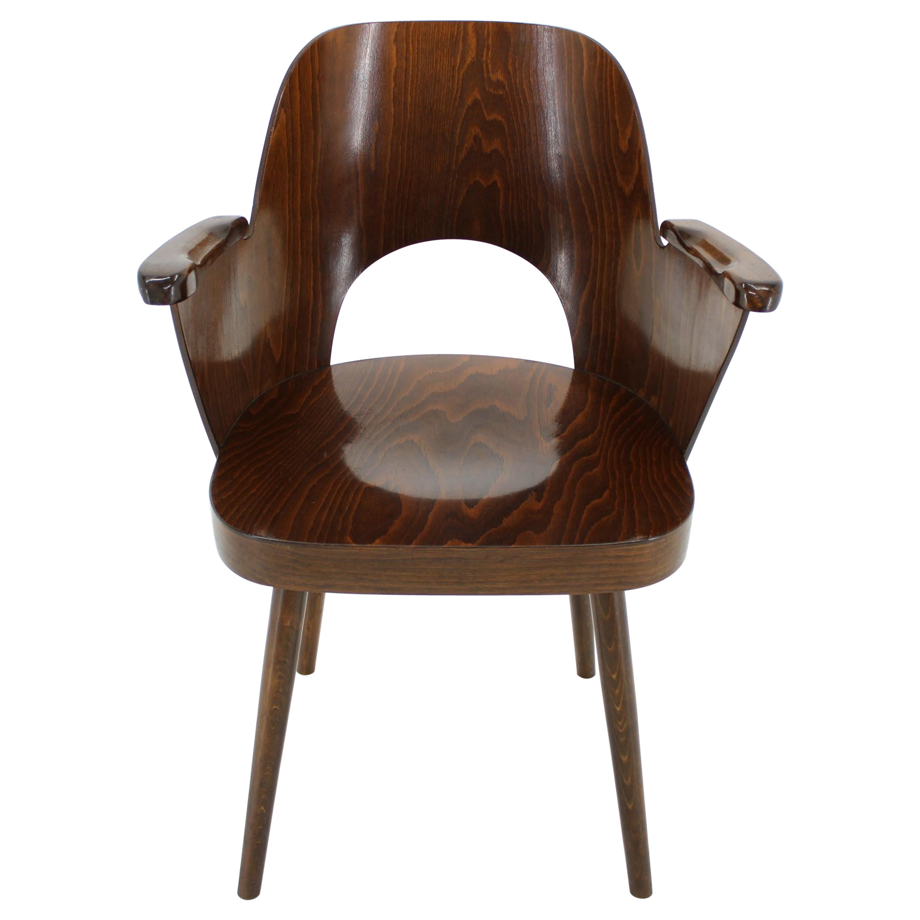1960s Oswald Haerdtl Chair by TON Czechoslovakia, Up to 12 pieces For Sale