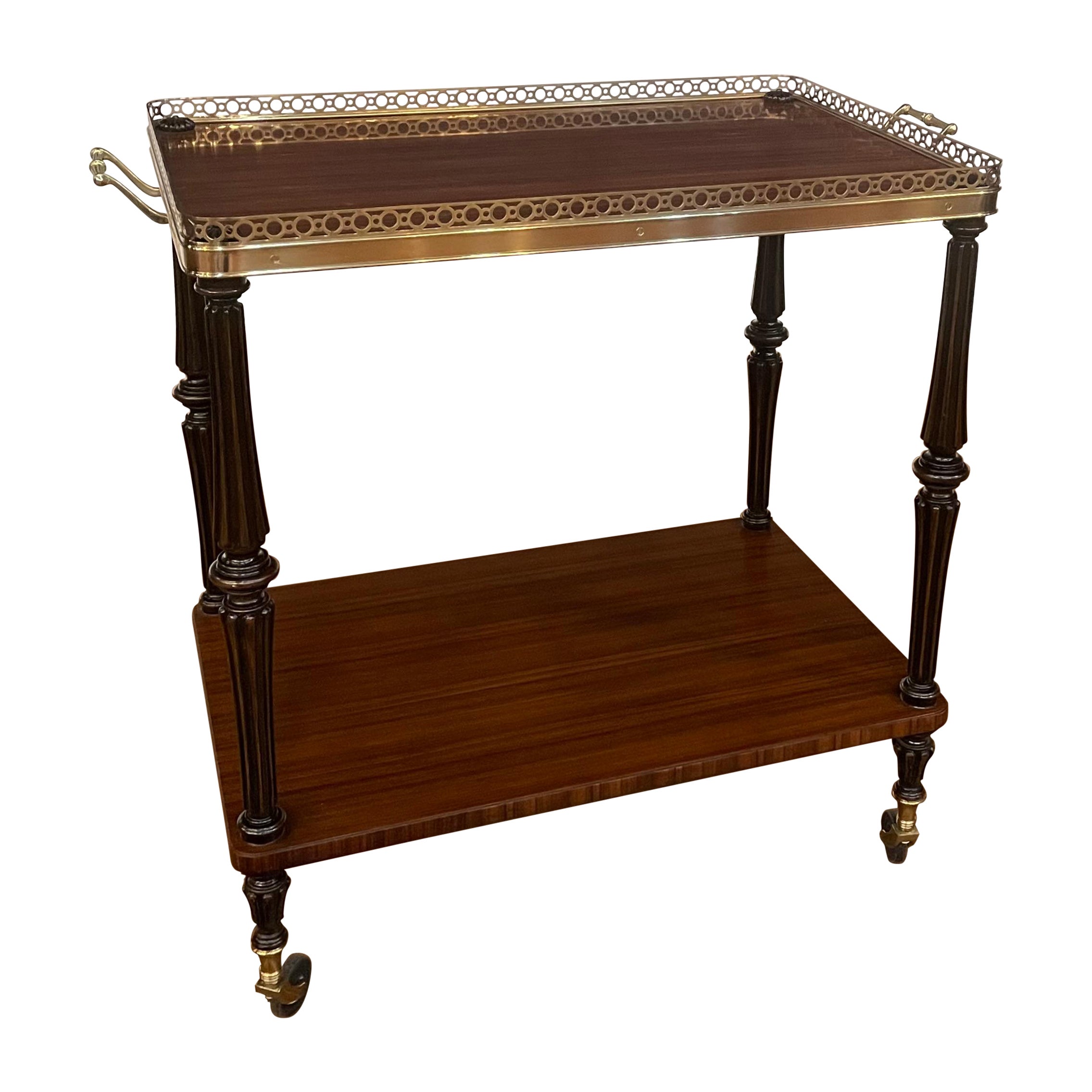 Leighton Hall Serving Cart/Trolley - Showroom Sample  For Sale