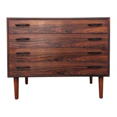 Rosewood Low Boy Dresser - 022481 Used Danish Mid Century
