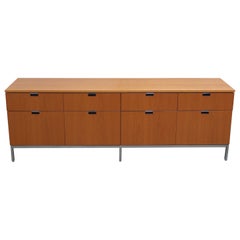 Retro Freestanding 8-Drawer Credenza by Florence Knoll for Knoll, 1961