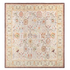 Retro Mid-20th Century Spanish Rug