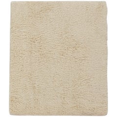 Rug & Kilim's Moroccan Style Shag Rug in Creamy High-Pile