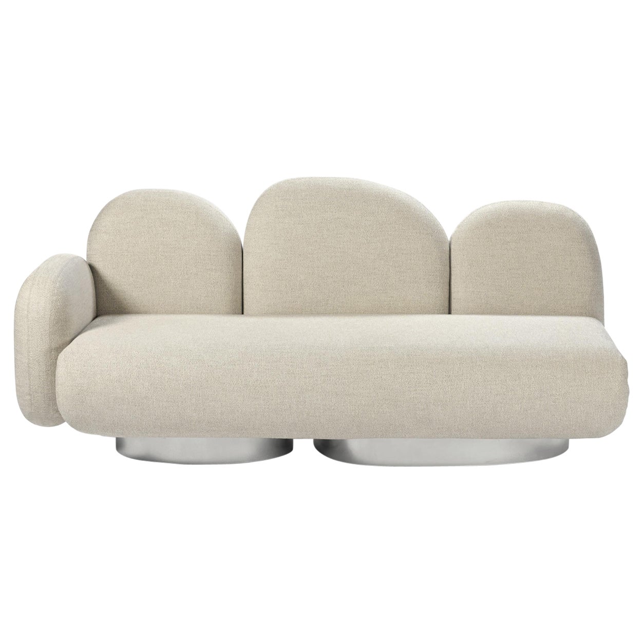 Contemporary Sofa 'Assemble' by Destroyers/Builders, 2 seaters + 1 armrest For Sale