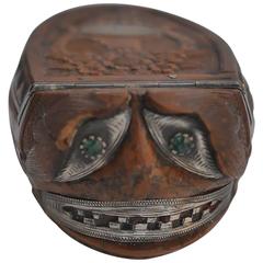 19th Century Tagua Nut Carved Snuffbox