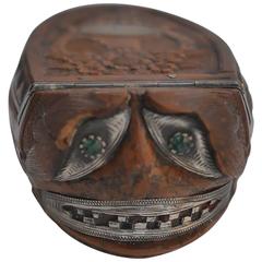 19th Century Tagua Nut Carved Snuffbox 