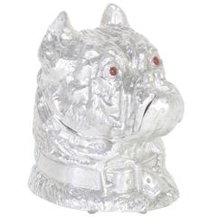 Arthur Court Bulldog Ice Bucket