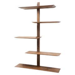 Elemen Shelving Solid Walnut Shelving System, Custom Arrangements Possible