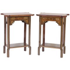 Impressive Pair of Syrian Tables