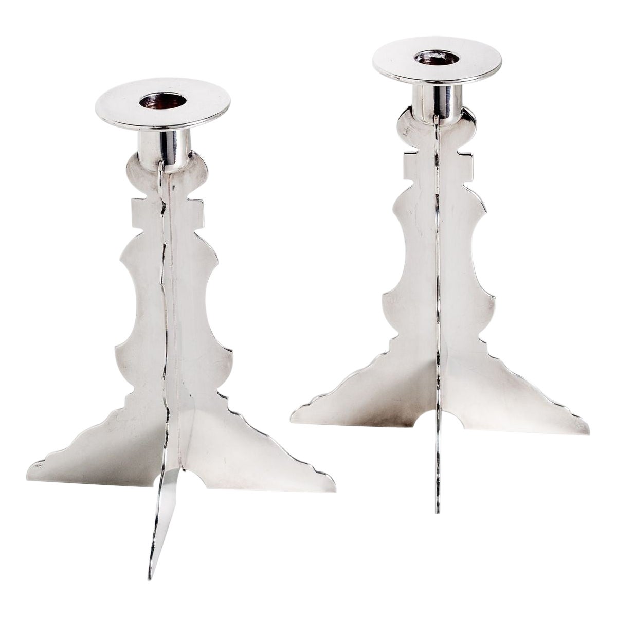 Richard Meier Candleholders for Swid Powell For Sale