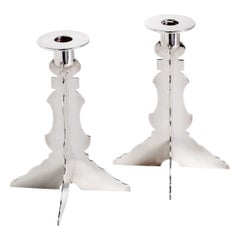 Retro Richard Meier Candleholders for Swid Powell