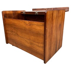 Brazilian Modern Bar Cart in Hardwood by Sergio Rodrigues, 1962, Brazil