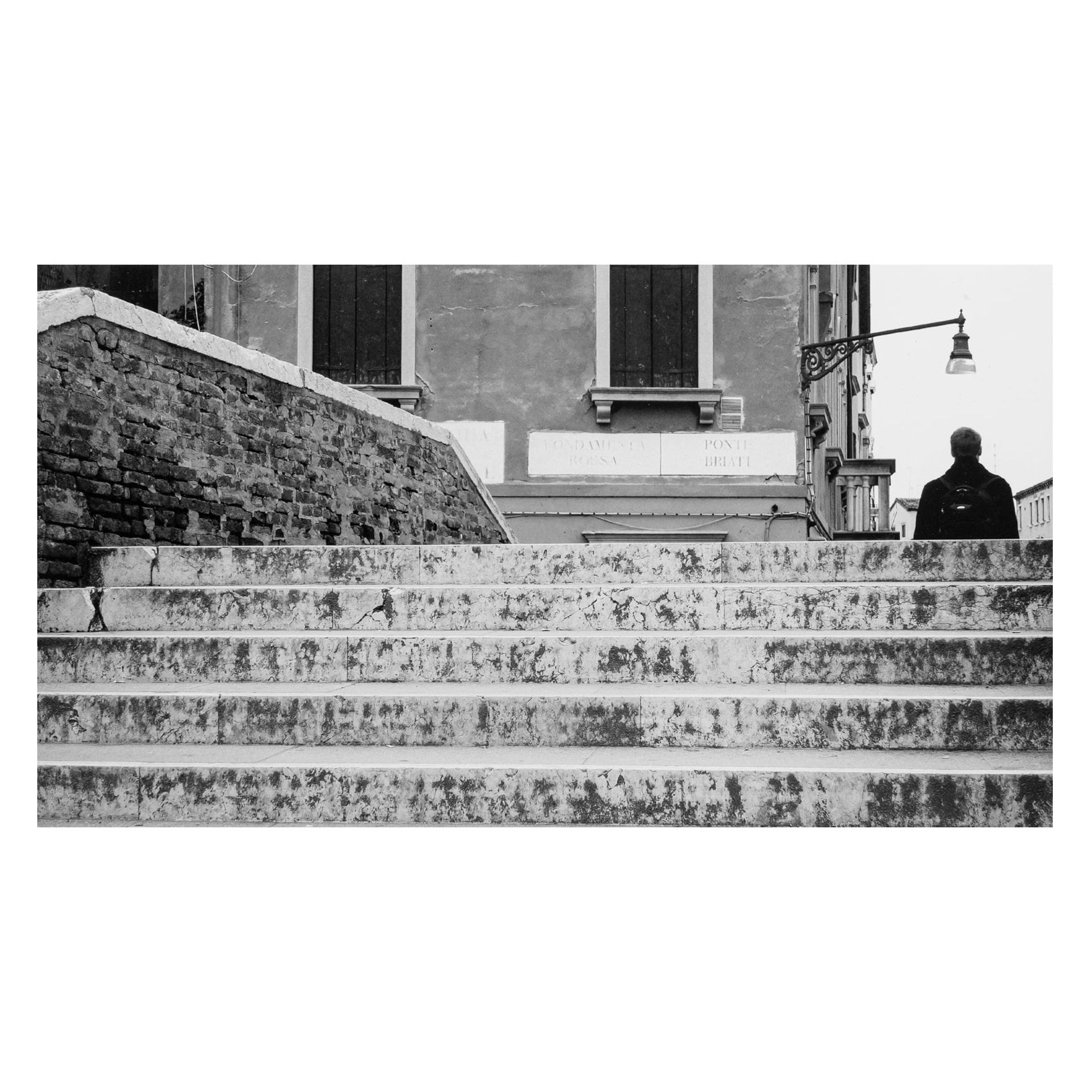 Italian Photo of "Venice Stairs" For Sale