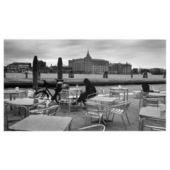 Italienische Fotografie von Venise „Pause Along La Giudecca“