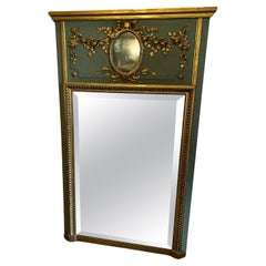 Used French 19th Century Louis XVI Style Trumeau Mirror