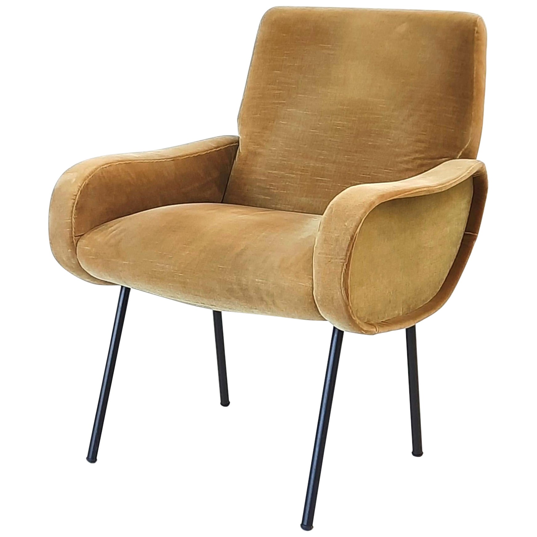 1950s Mid Century Baby Armchair by Marco Zanuso for Arflex For Sale