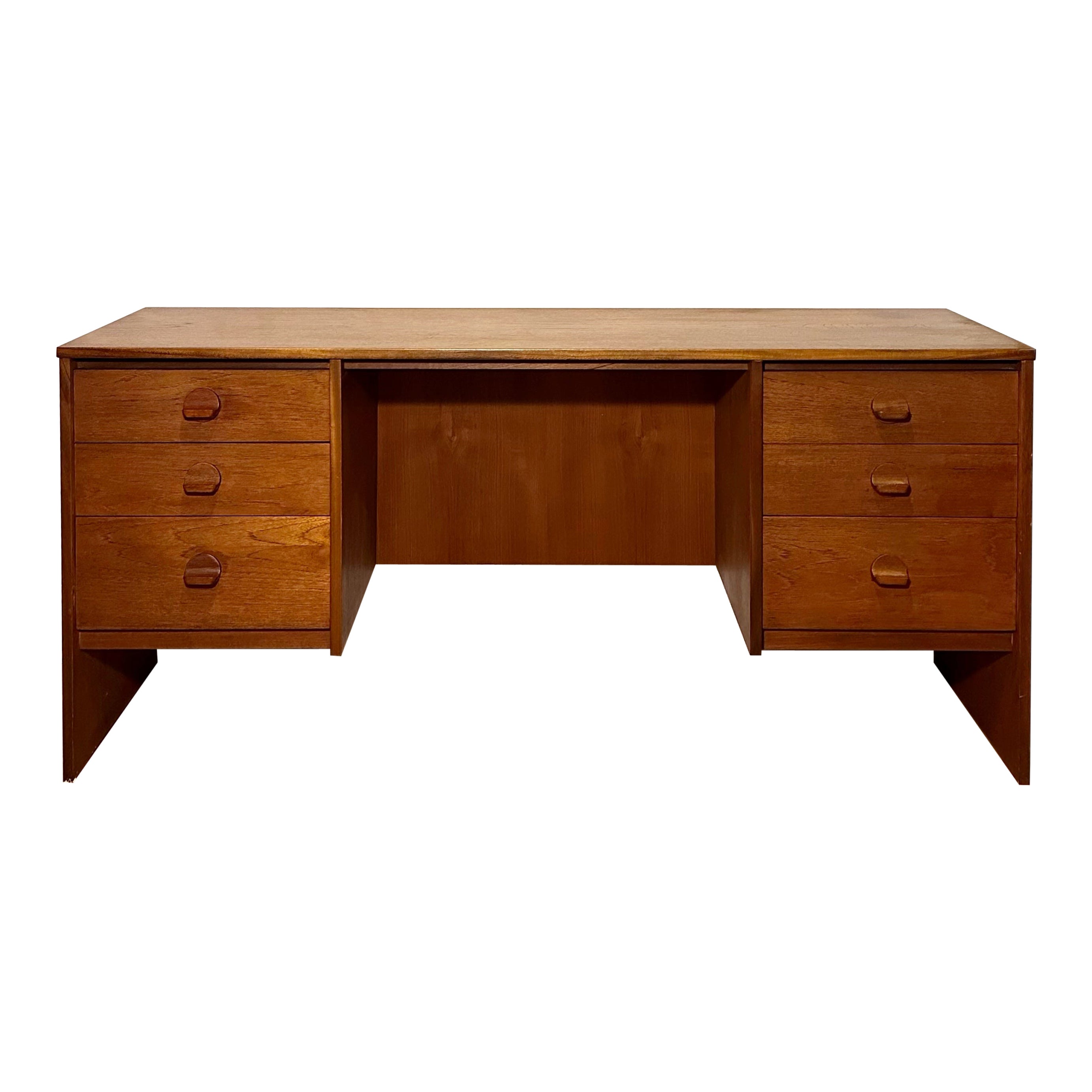 Mid-Century 1960s Teak Desk by Stag For Sale