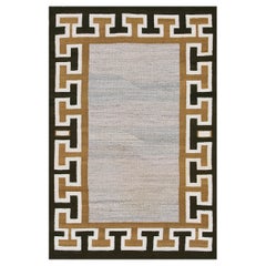 Vintage Early 20th Century American Navajo Carpet 3' 2"x4' 9"