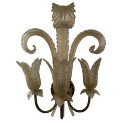 Used Murano glass sconces