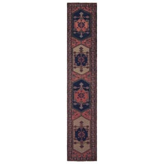 Used Isparta Runner Rug in Pink with Geometric Medallions, from Rug & Kilim  