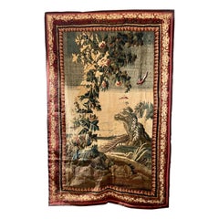 Antique Aubusson Tapestry