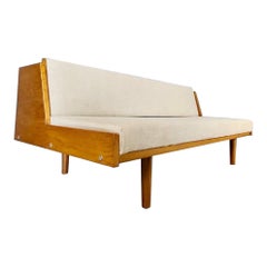 Danish GE6 Sofa Bed By Hans Wegner For Getama Mid Century Used Retro MCM