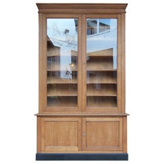 Armoire bibliothèque française du début du 20ème siècle